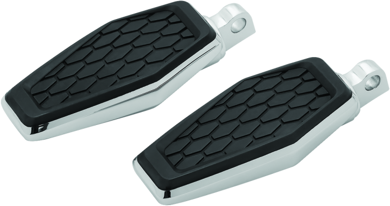 Kuryakyn Hex Pegs With Adapters Chrome Kuryakyn Hex Pegs With Adapters Chrome