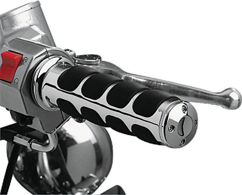 Kuryakyn Metric ISO Grips Chrome Kuryakyn Metric ISO Grips Chrome