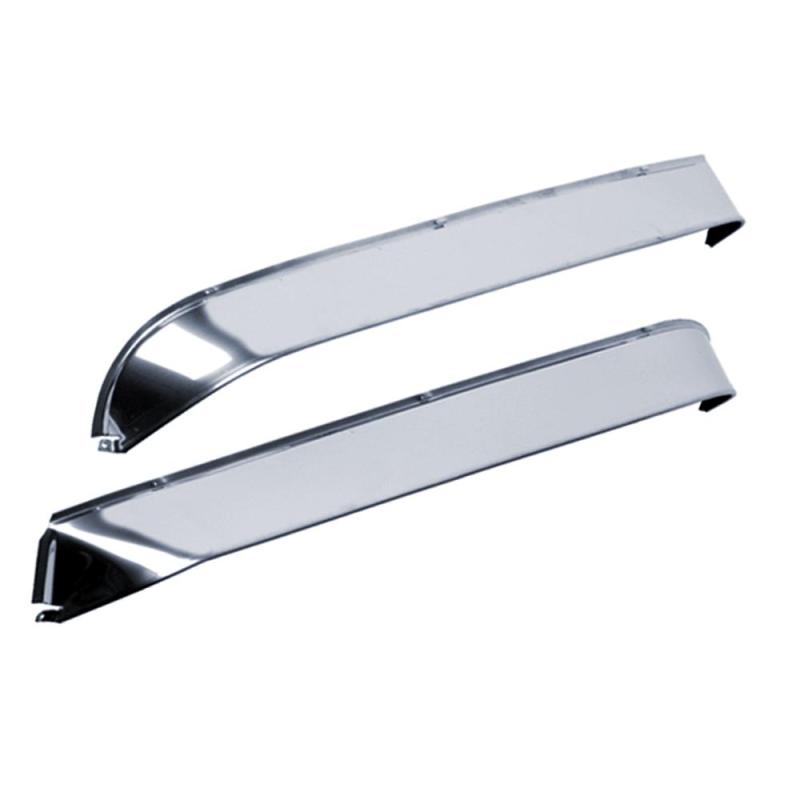 AVS 76-81 Buick Century Ventshade Window Deflectors 2pc - Stainless AVS 76-81 Buick Century Ventshade Window Deflectors 2pc - Stainless