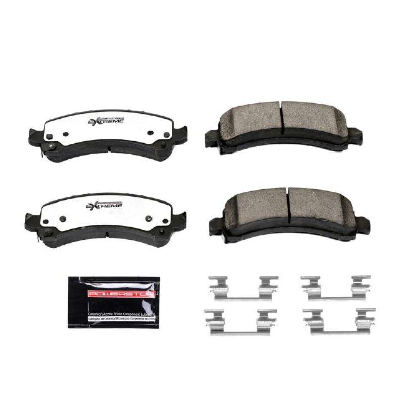 Power Stop 03-19 Chevrolet Express 2500 Rear Z36 Truck & Tow Brake Pads w/Hardware Power Stop 03-19 Chevrolet Express 2500 Rear Z36 Truck & Tow Brake Pads w/Hardware