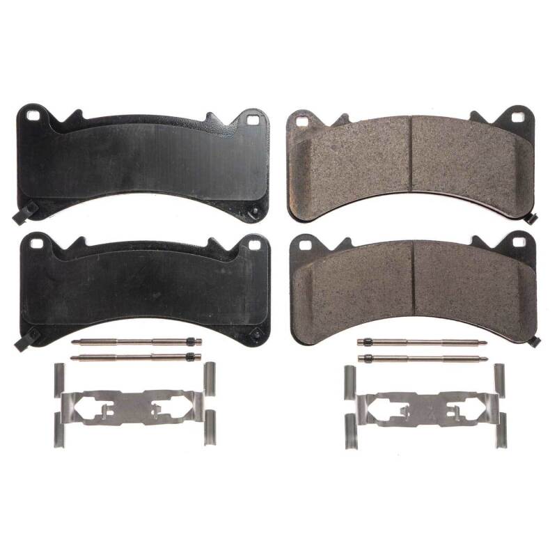 Power Stop 17-19 Cadillac Escalade Front Z17 Evolution Ceramic Brake Pads w/Hardware Power Stop 17-19 Cadillac Escalade Front Z17 Evolution Ceramic Brake Pads w/Hardware