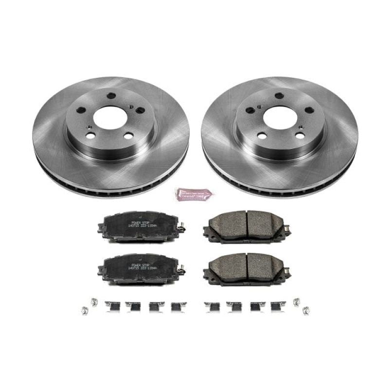 Power Stop 11-17 Lexus CT200h Front Autospecialty Brake Kit Power Stop 11-17 Lexus CT200h Front Autospecialty Brake Kit