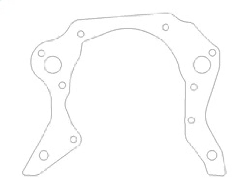 Cometic Ford Windsor .020in Rubber Coated Steel Timing Cover Gasket - SVO Cometic Ford Windsor .020in Rubber Coated Steel Timing Cover Gasket - SVO