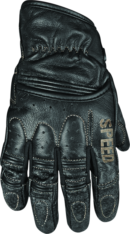 Speed and Strength Rust and Redemption Leather Gloves Black - 2XL Speed and Strength Rust and Redemption Leather Gloves Black - 2XL