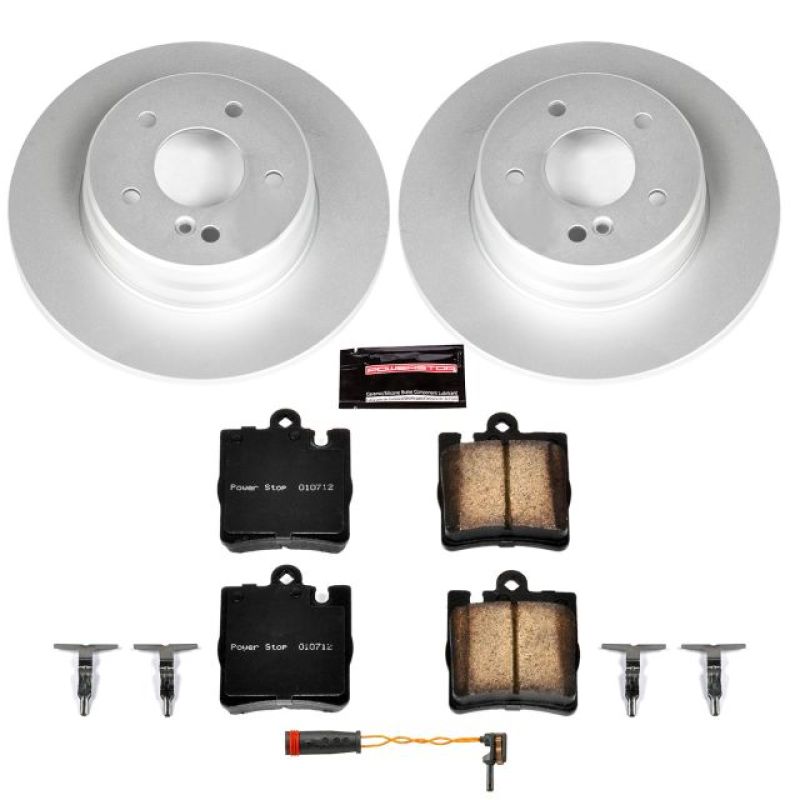 Power Stop 03-05 Mercedes-Benz C240 Rear Z23 Evolution Sport Coated Brake Kit Power Stop 03-05 Mercedes-Benz C240 Rear Z23 Evolution Sport Coated Brake Kit