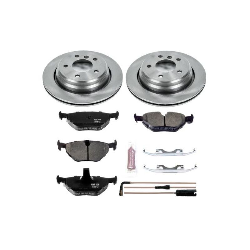 Power Stop 01-03 BMW 525i Rear Autospecialty Brake Kit Power Stop 01-03 BMW 525i Rear Autospecialty Brake Kit