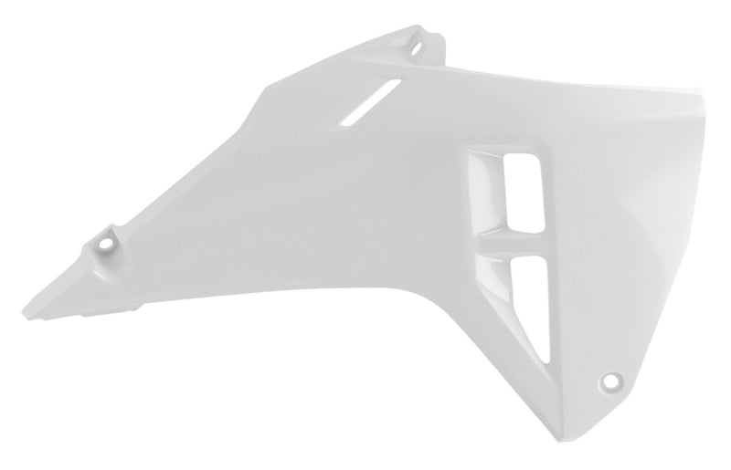Cycra 2025 Honda CRF250/450R Side Number Panels - White Cycra 2025 Honda CRF250/450R Side Number Panels - White