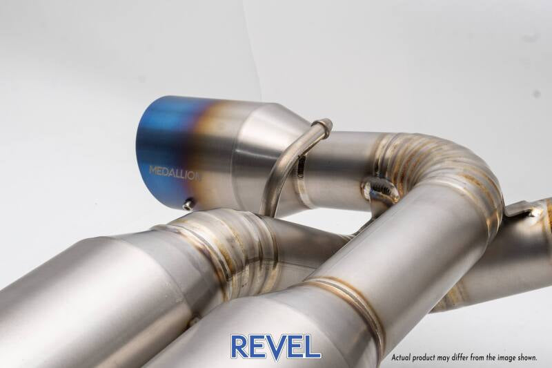 Revel 22-24 Toyota/Subaru GR86 BRZ Medallion Ultra Ti Cat-Back Exhaust Revel 22-24 Toyota/Subaru GR86 BRZ Medallion Ultra Ti Cat-Back Exhaust