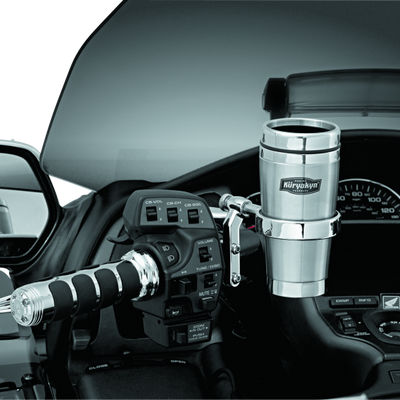 Kuryakyn Drink Holder With Stainless Steel Mug For Perch Mount Chrome