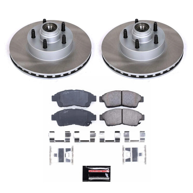 Power Stop 97-01 Mercury Mountaineer Front Semi-Coated Rotor Kit Power Stop 97-01 Mercury Mountaineer Front Semi-Coated Rotor Kit