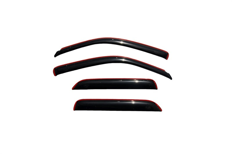 AVS 01-07 Ford Escape Ventvisor In-Channel Front & Rear Window Deflectors 4pc - Smoke AVS 01-07 Ford Escape Ventvisor In-Channel Front & Rear Window Deflectors 4pc - Smoke
