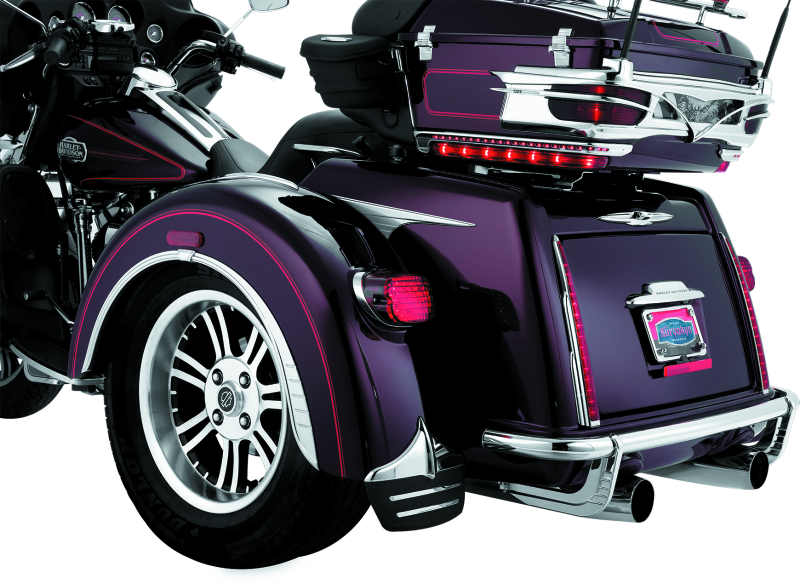 Kuryakyn Rear Bumper Accents For Trikes Chrome Kuryakyn Rear Bumper Accents For Trikes Chrome