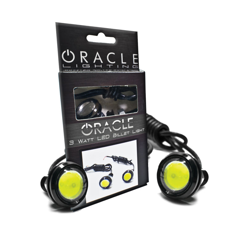 Oracle 3W Universal Cree LED Billet Light - White SEE WARRANTY Oracle 3W Universal Cree LED Billet Light - White SEE WARRANTY