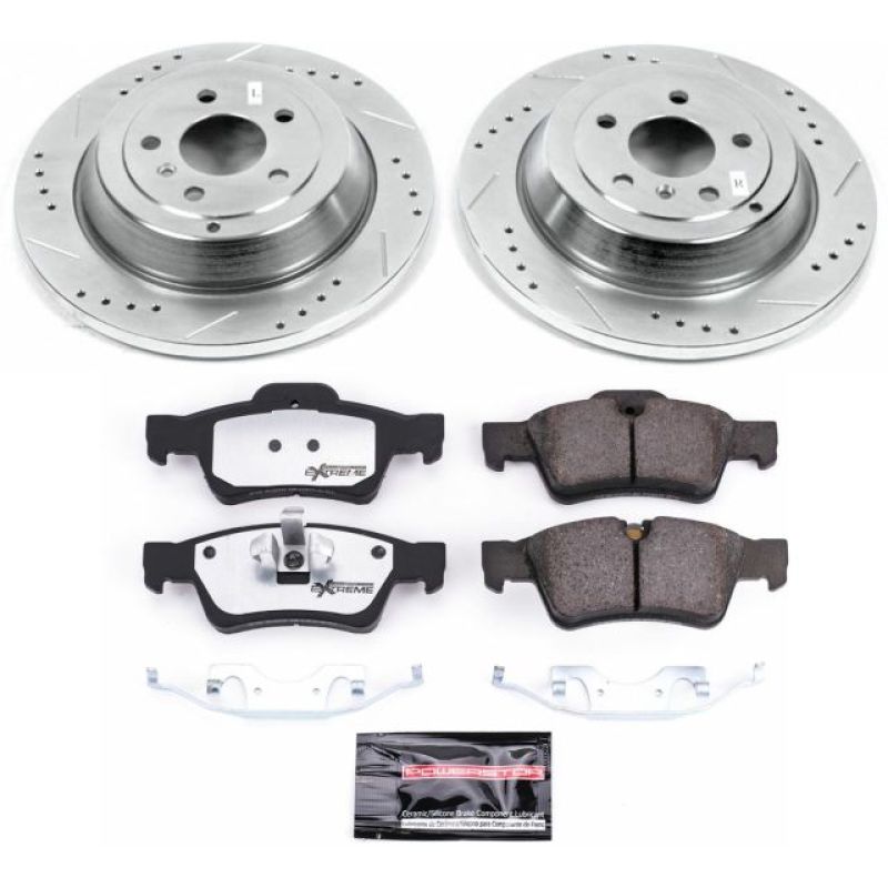 Power Stop 10-11 Mercedes-Benz ML450 Rear Z26 Street Warrior Brake Kit Power Stop 10-11 Mercedes-Benz ML450 Rear Z26 Street Warrior Brake Kit