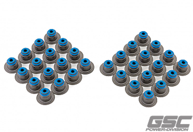 GSC P-D Ford Mustang 5.0L Gen 3 Coyote Valve Stem Seal w/Integrated Spring Seat - Set of 32 GSC P-D Ford Mustang 5.0L Gen 3 Coyote Valve Stem Seal w/Integrated Spring Seat - Set of 32