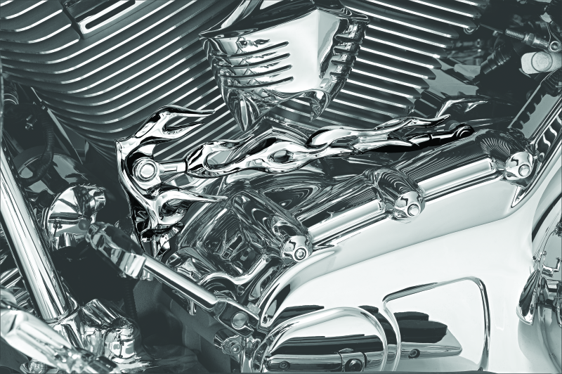 Kuryakyn Flame Shift Linkage Chrome Kuryakyn Flame Shift Linkage Chrome