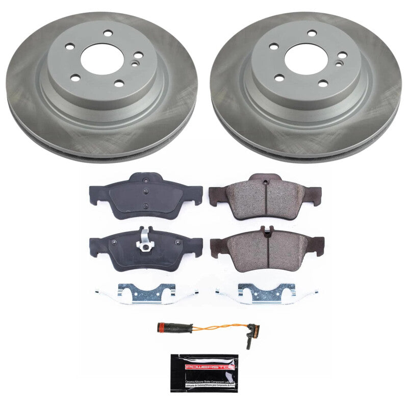 Power Stop 07-09 Mercedes-Benz E550 Rear Semi-Coated Rotor Kit Power Stop 07-09 Mercedes-Benz E550 Rear Semi-Coated Rotor Kit