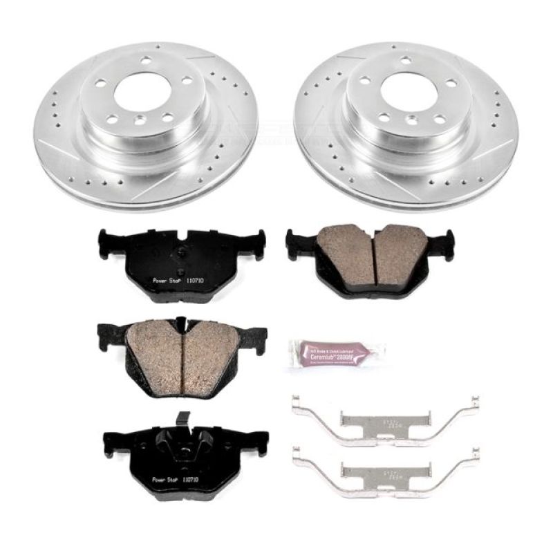 Power Stop 11-13 BMW 335i Rear Z23 Evolution Sport Brake Kit Power Stop 11-13 BMW 335i Rear Z23 Evolution Sport Brake Kit