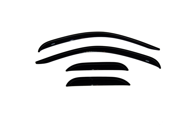 AVS 07-13 Chevy Silverado 1500 Ext. Cab Ventvisor Outside Mount Window Deflectors 4pc - Smoke AVS 07-13 Chevy Silverado 1500 Ext. Cab Ventvisor Outside Mount Window Deflectors 4pc - Smoke