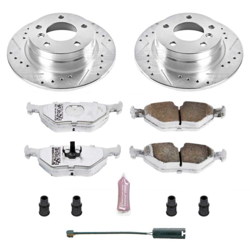 Power Stop 92-98 BMW 318i Rear Z26 Street Warrior Brake Kit Power Stop 92-98 BMW 318i Rear Z26 Street Warrior Brake Kit