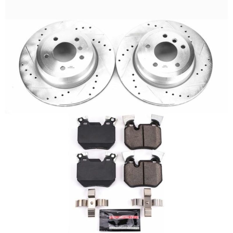 Power Stop 11-13 BMW 135i Rear Z23 Evolution Sport Brake Kit Power Stop 11-13 BMW 135i Rear Z23 Evolution Sport Brake Kit