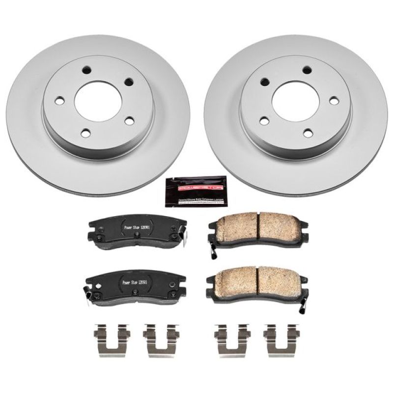 Power Stop 00-05 Buick LeSabre Rear Z17 Evolution Geomet Coated Brake Kit Power Stop 00-05 Buick LeSabre Rear Z17 Evolution Geomet Coated Brake Kit