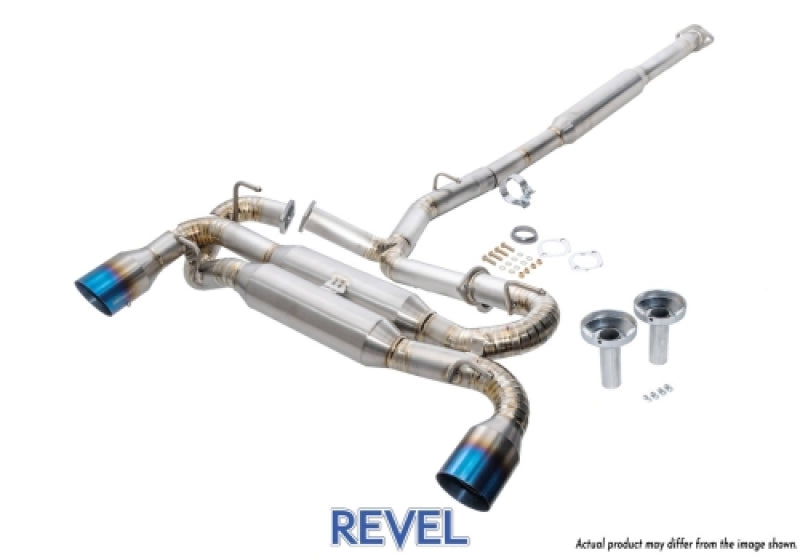 Revel 22-24 Toyota/Subaru GR86 BRZ Medallion Ultra Ti Cat-Back Exhaust Revel 22-24 Toyota/Subaru GR86 BRZ Medallion Ultra Ti Cat-Back Exhaust