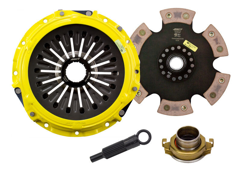 ACT 2015 Mitsubishi Lancer HD-M/Race Rigid 6 Pad Clutch Kit ACT 2015 Mitsubishi Lancer HD-M/Race Rigid 6 Pad Clutch Kit