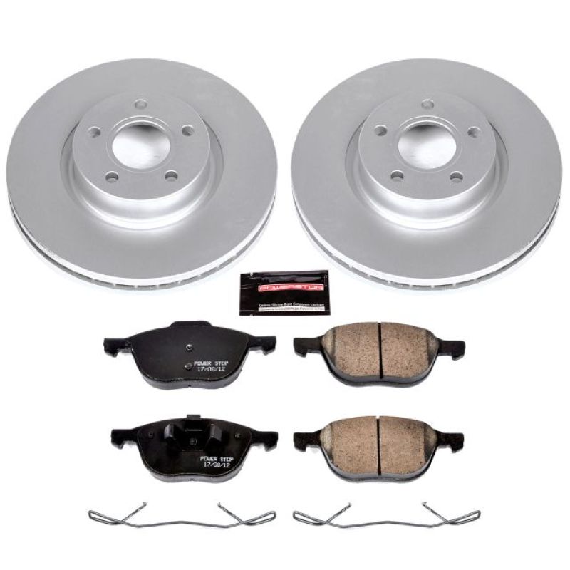 Power Stop 13-17 Ford C-Max Front Z23 Evolution Sport Coated Brake Kit Power Stop 13-17 Ford C-Max Front Z23 Evolution Sport Coated Brake Kit