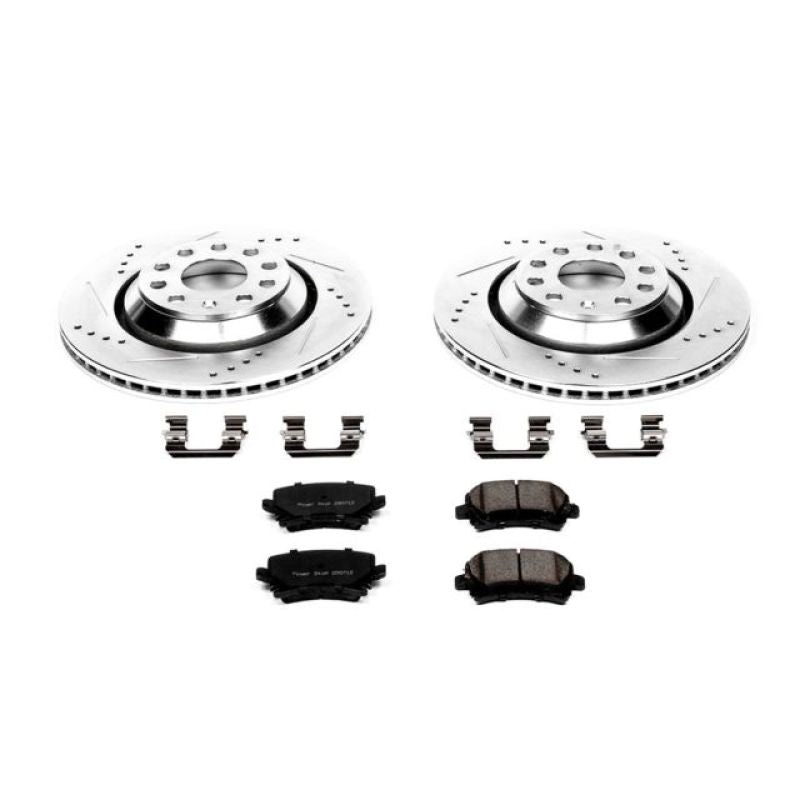 Power Stop 09-17 Volkswagen CC Rear Z23 Evolution Sport Brake Kit Power Stop 09-17 Volkswagen CC Rear Z23 Evolution Sport Brake Kit