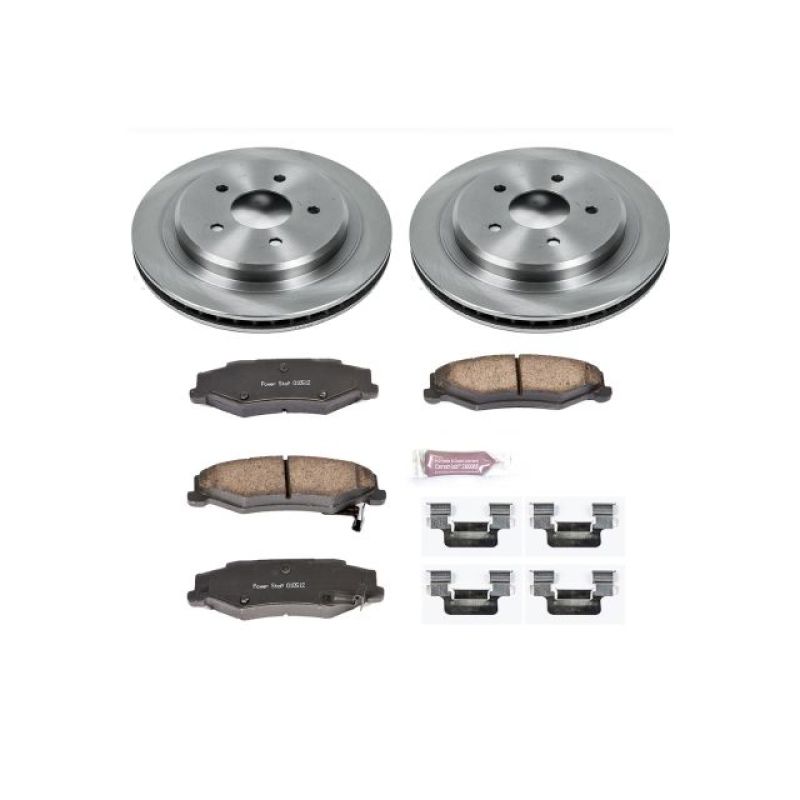 Power Stop 04-09 Cadillac XLR Rear Autospecialty Brake Kit Power Stop 04-09 Cadillac XLR Rear Autospecialty Brake Kit