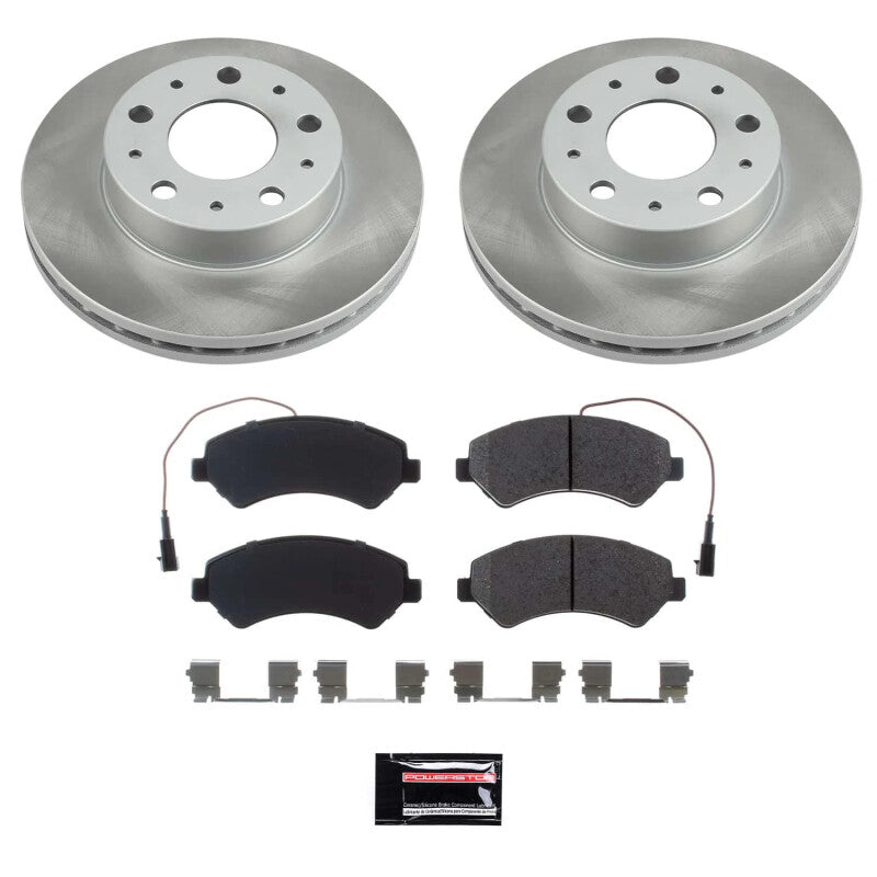 Power Stop 14-21 Ram ProMaster 3500 Front Semi-Coated Rotor Kit Power Stop 14-21 Ram ProMaster 3500 Front Semi-Coated Rotor Kit