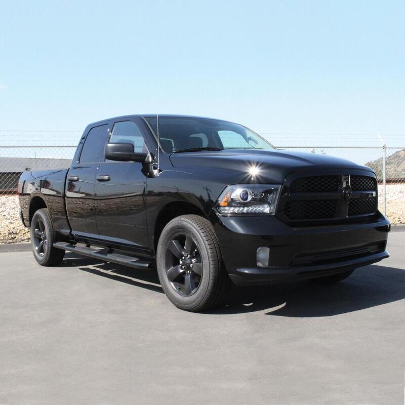 Westin 2009-2018 Ram/Dodge 1500 Quad Cab (6.5 ft Bed) PRO TRAXX 5 WTW Oval Nerf Step Bars - Black Westin 2009-2018 Ram/Dodge 1500 Quad Cab (6.5 ft Bed) PRO TRAXX 5 WTW Oval Nerf Step Bars - Black