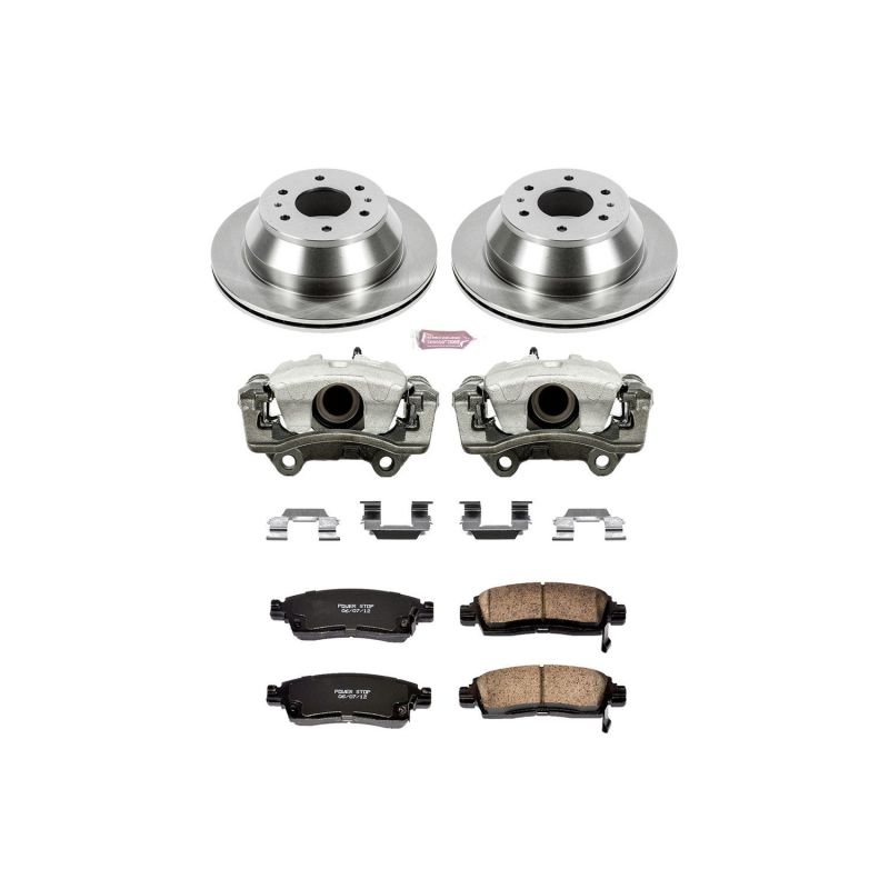 Power Stop 04-07 Buick Rainier Rear Autospecialty Brake Kit w/Calipers Power Stop 04-07 Buick Rainier Rear Autospecialty Brake Kit w/Calipers