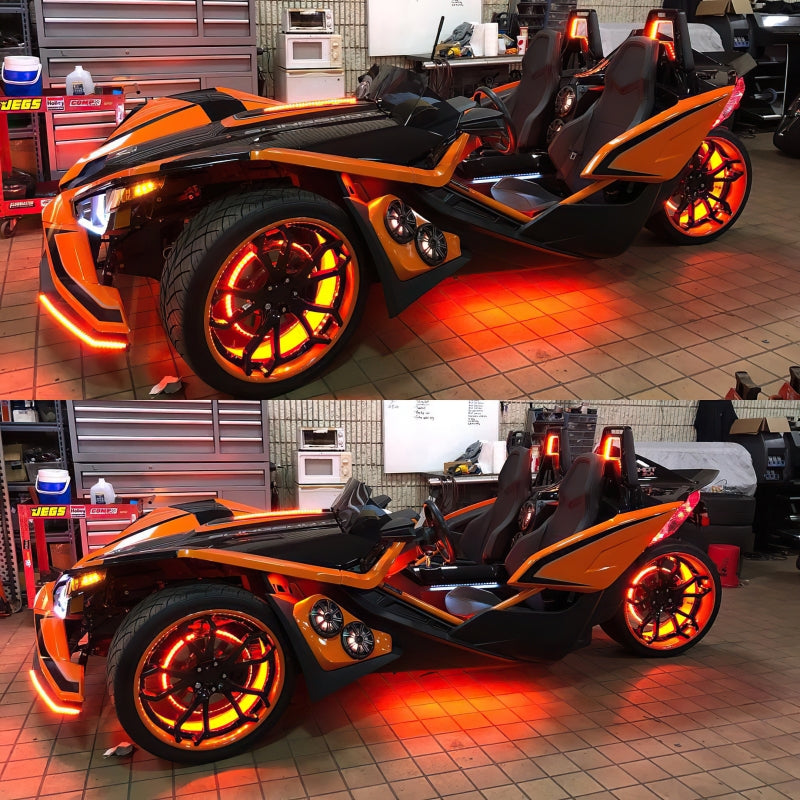 Oracle LED Illuminated Wheel Rings - ColorSHIFT No Remote - ColorSHIFT No Remote Oracle LED Illuminated Wheel Rings - ColorSHIFT No Remote - ColorSHIFT No Remote