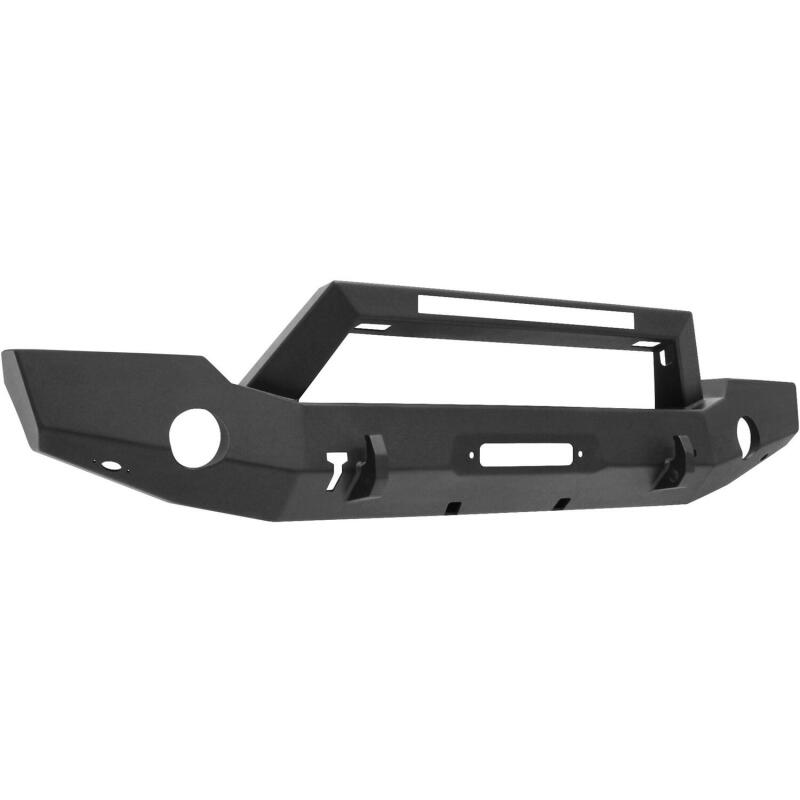 Westin 18-20 Jeep Wrangler WJ2 Full Width Front Bumper w/LED Light Bar Mount Textured Black Westin 18-20 Jeep Wrangler WJ2 Full Width Front Bumper w/LED Light Bar Mount Textured Black