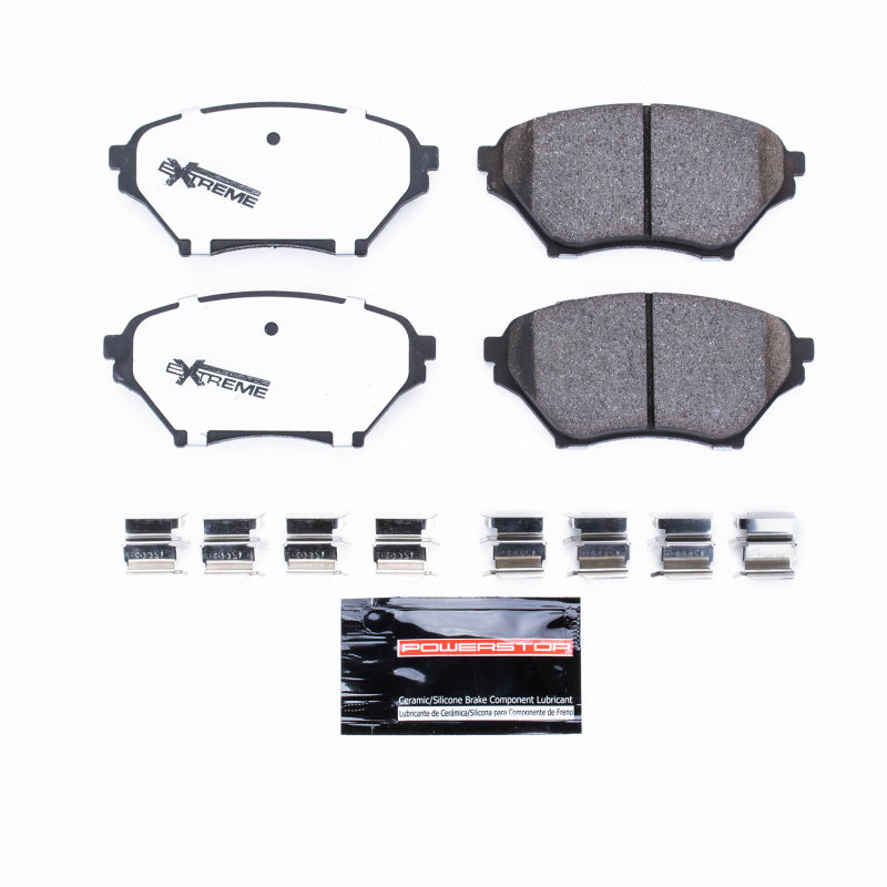 Power Stop 01-05 Mazda Miata Front Z26 Extreme Street Brake Pads w/Hardware Power Stop 01-05 Mazda Miata Front Z26 Extreme Street Brake Pads w/Hardware