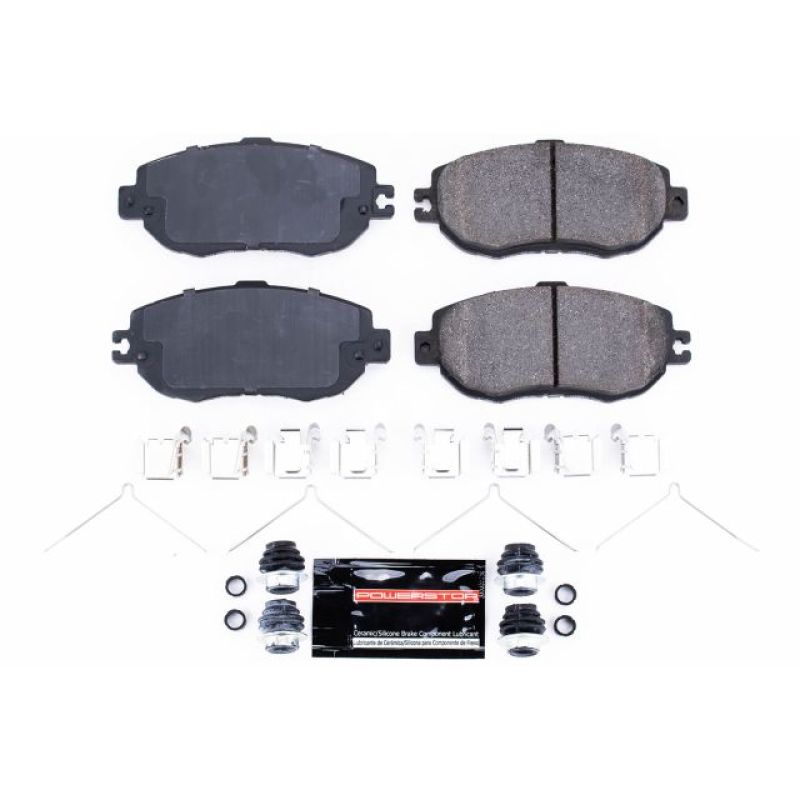 Power Stop 93-94 Lexus LS400 Front Z23 Evolution Sport Brake Pads w/Hardware Power Stop 93-94 Lexus LS400 Front Z23 Evolution Sport Brake Pads w/Hardware