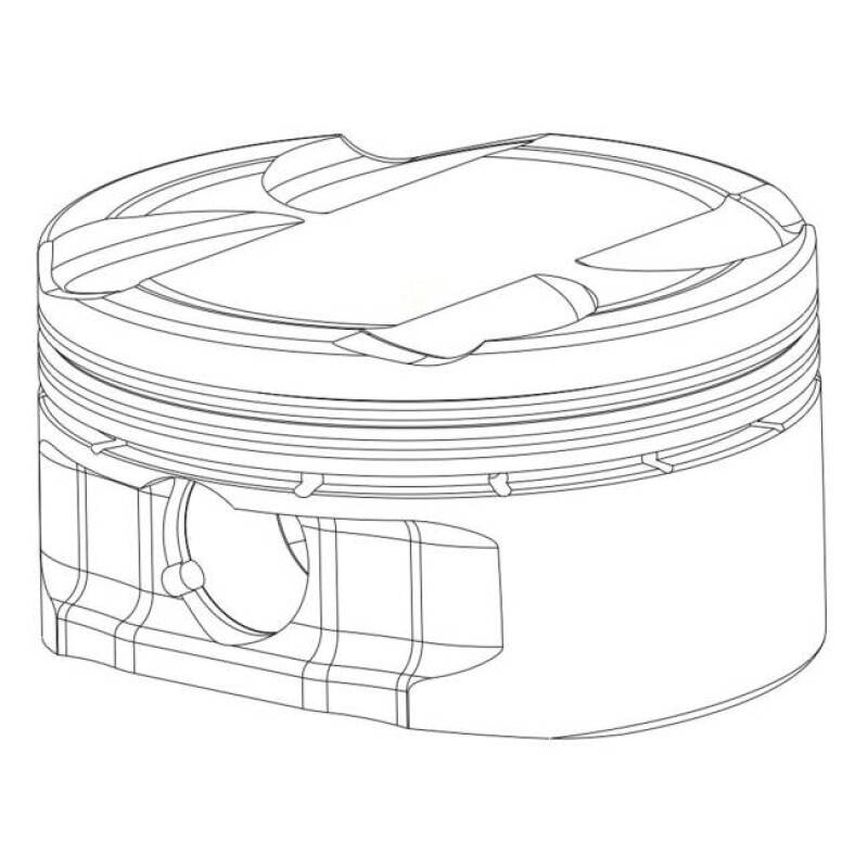 CP Piston & Ring Set for Mitsubishi 4B11 Evo X - Bore (86mm) - Size (Standard) - Comp Ratio (10.0) CP Piston & Ring Set for Mitsubishi 4B11 Evo X - Bore (86mm) - Size (Standard) - Comp Ratio (10.0)