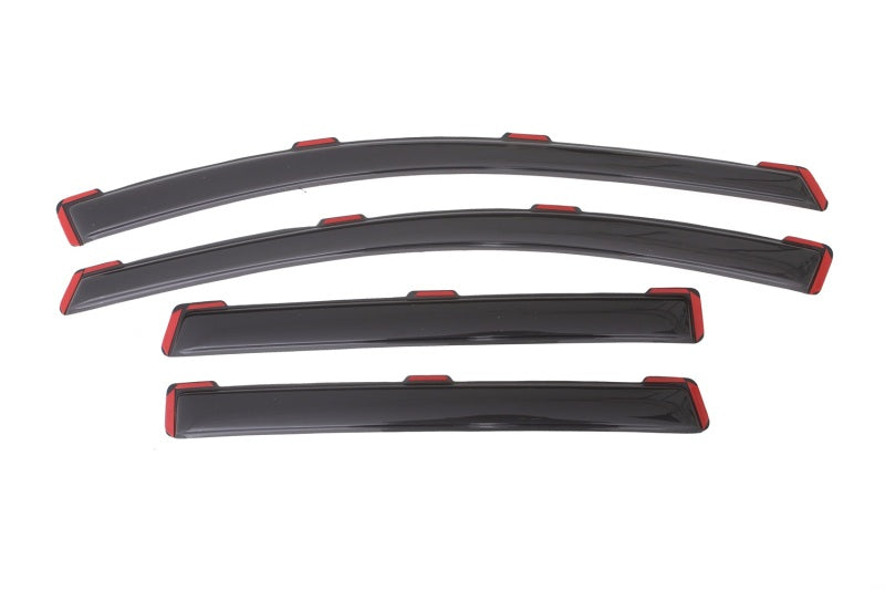 AVS 13-18 Ford Escape Ventvisor In-Channel Front & Rear Window Deflectors 4pc - Smoke AVS 13-18 Ford Escape Ventvisor In-Channel Front & Rear Window Deflectors 4pc - Smoke