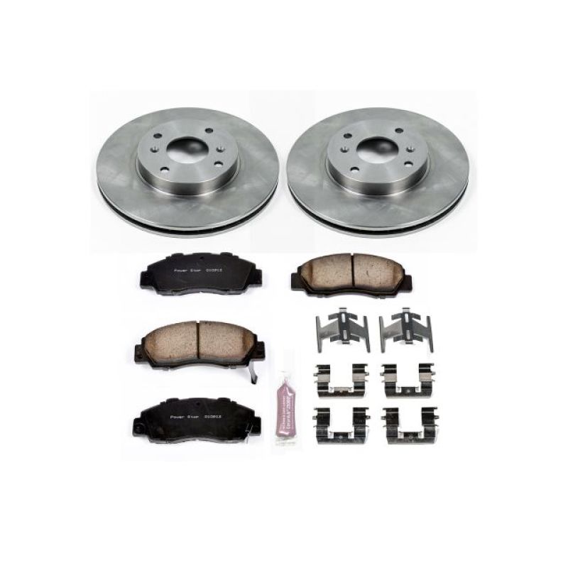 Power Stop 98-99 Acura CL Front Autospecialty Brake Kit Power Stop 98-99 Acura CL Front Autospecialty Brake Kit