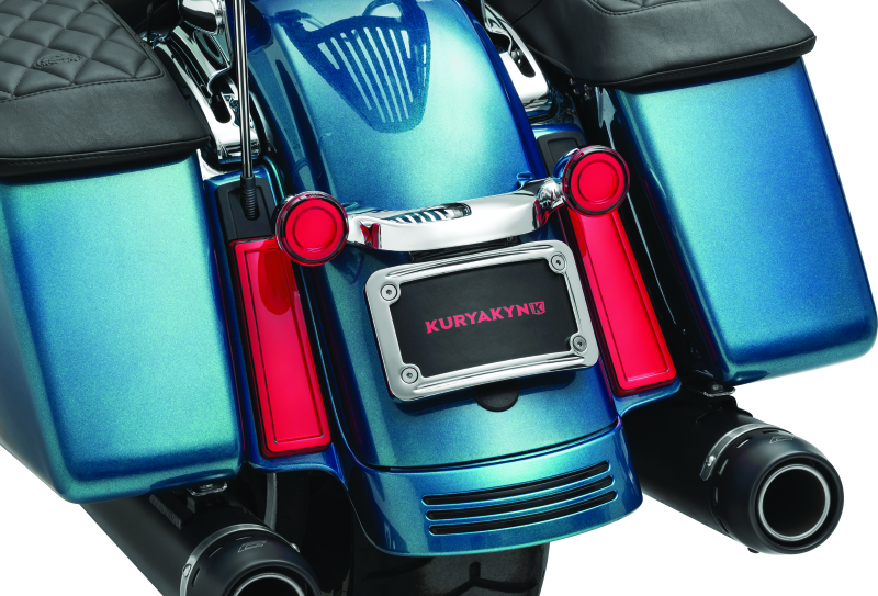 Kuryakyn Tracer Filler Panel Lights Red Lens Kuryakyn Tracer Filler Panel Lights Red Lens