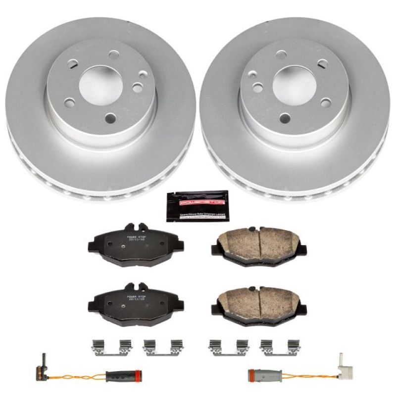 Power Stop 03-05 Mercedes-Benz E320 Front Z23 Evolution Sport Coated Brake Kit Power Stop 03-05 Mercedes-Benz E320 Front Z23 Evolution Sport Coated Brake Kit