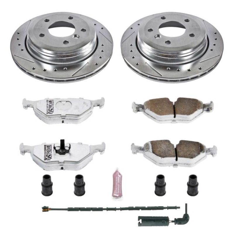 Power Stop 01-05 BMW 325xi Rear Z26 Street Warrior Brake Kit Power Stop 01-05 BMW 325xi Rear Z26 Street Warrior Brake Kit