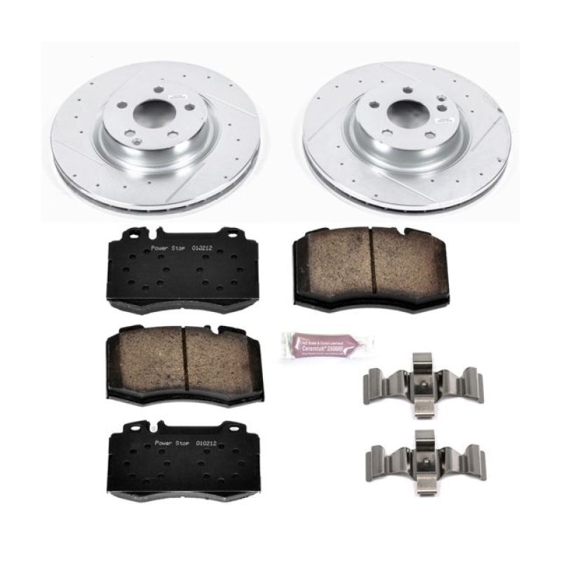 Power Stop 07-09 Mercedes-Benz E550 Front Z23 Evolution Sport Brake Kit Power Stop 07-09 Mercedes-Benz E550 Front Z23 Evolution Sport Brake Kit