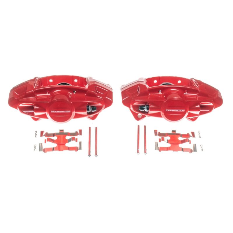 Power Stop 09-19 Nissan 370Z Rear Red Calipers w/o Brackets - Pair Power Stop 09-19 Nissan 370Z Rear Red Calipers w/o Brackets - Pair