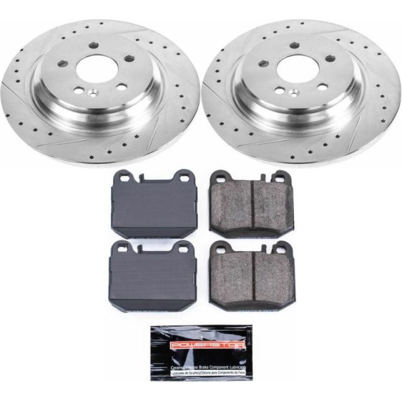 Power Stop 00-01 Mercedes-Benz ML430 Rear Z23 Evolution Sport Brake Kit Power Stop 00-01 Mercedes-Benz ML430 Rear Z23 Evolution Sport Brake Kit