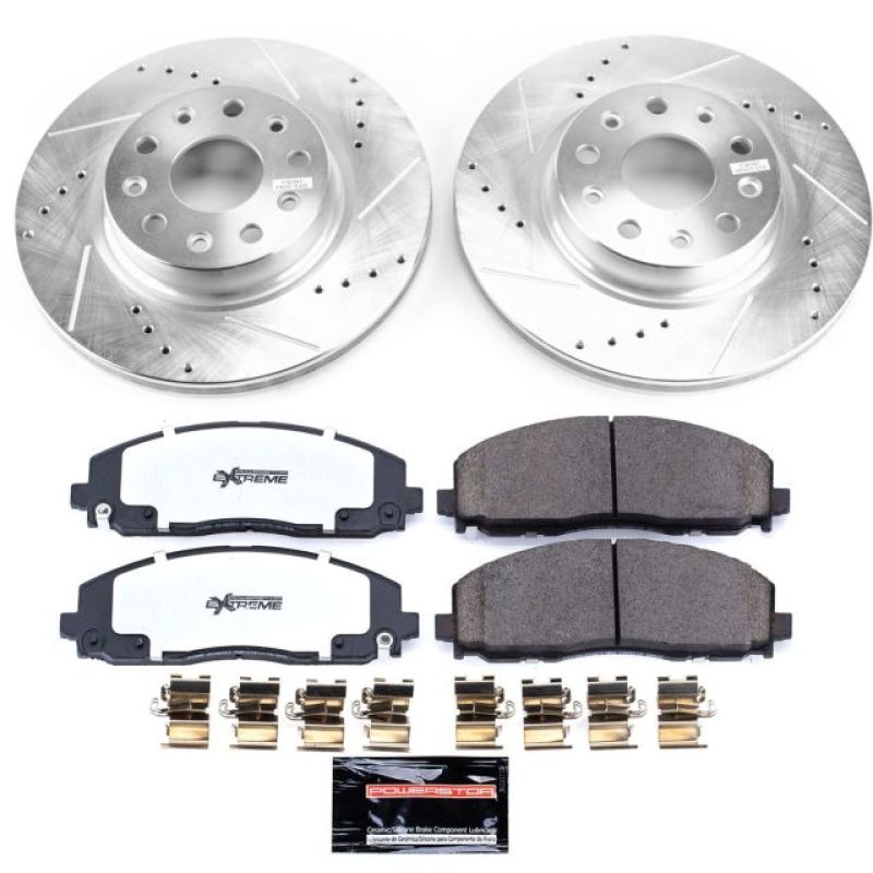 Power Stop 18-19 Jeep Wrangler Front Z36 Truck & Tow Brake Kit Power Stop 18-19 Jeep Wrangler Front Z36 Truck & Tow Brake Kit