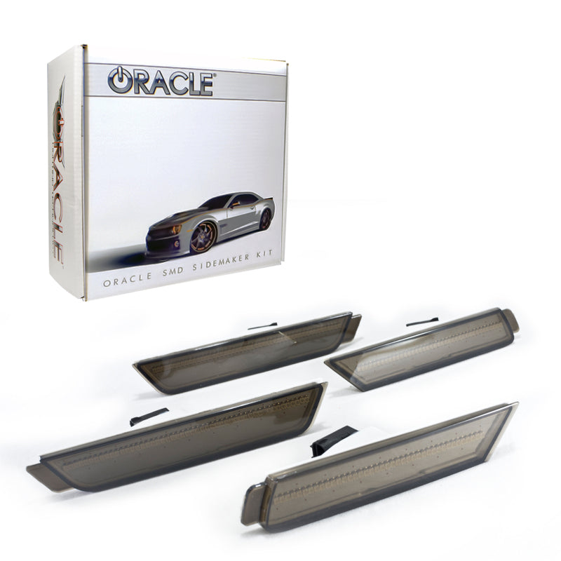 Oracle 10-15 Chevrolet Camaro Concept Sidemarker Set - Tinted - No Paint SEE WARRANTY Oracle 10-15 Chevrolet Camaro Concept Sidemarker Set - Tinted - No Paint SEE WARRANTY