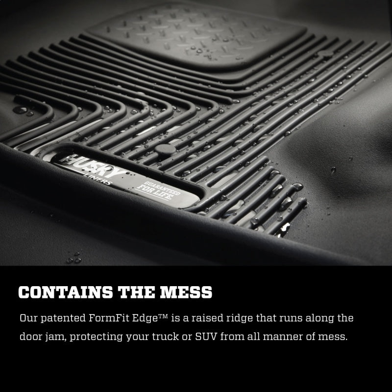 Husky Liners 11-15 Jeep Wrangler 2 Door X-Act Contour Black 2nd Row Floor Liners Husky Liners 11-15 Jeep Wrangler 2 Door X-Act Contour Black 2nd Row Floor Liners
